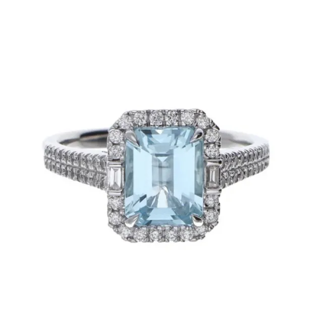 Anillo Plata fina Zafiro